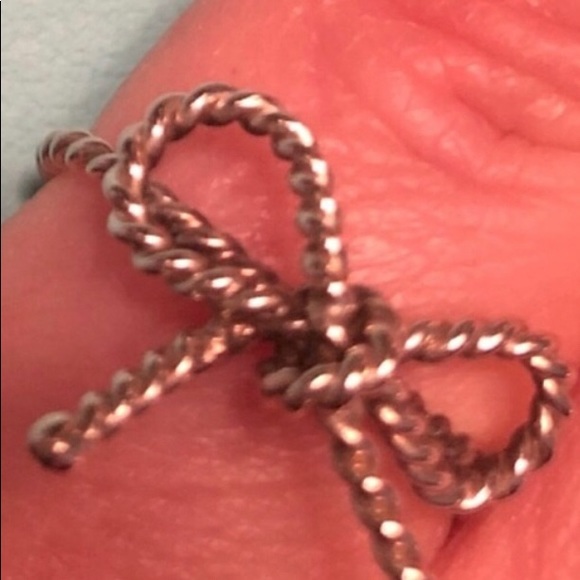 TIFFANY RING 925 silver bow - Picture 2 of 6